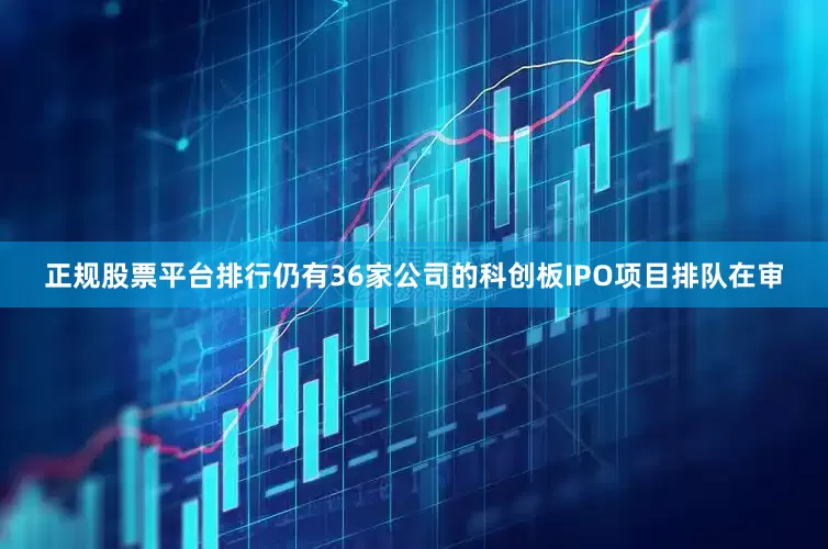 正规股票平台排行仍有36家公司的科创板IPO项目排队在审